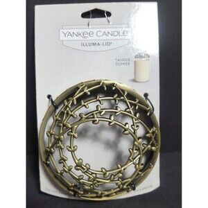 Yankee candle illuma lid Vines Candle topper, contemporary modern design